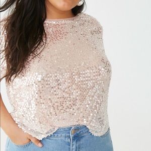 NWT!!! Sequin Top From Forever21 Plus Size 2X